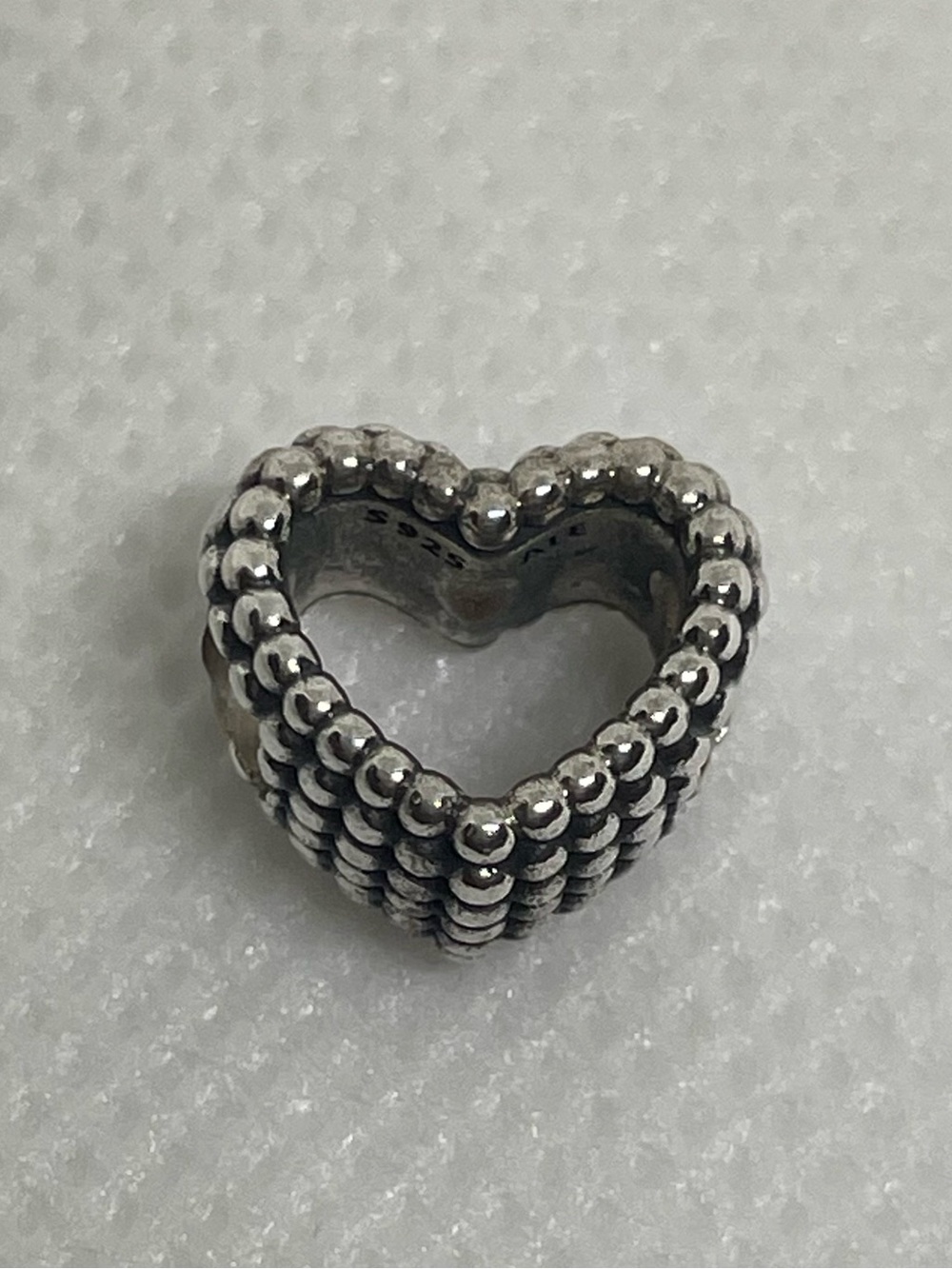 Pandora Heart Bead Charm
